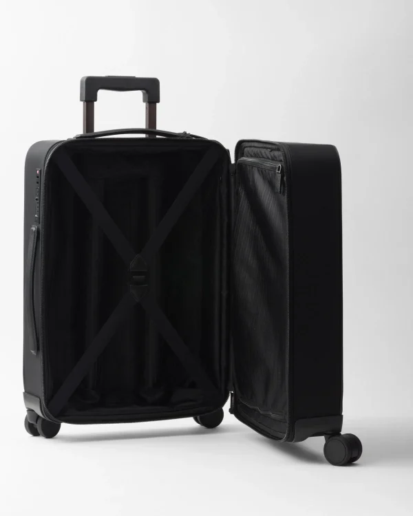 Luggage And Carry On | Luggage And Carry On*Prada Re-Nylon and Saffiano leather trolley Black