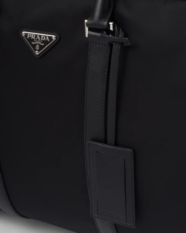 Travel Bags | Travel Bags*Prada Re-Nylon and Saffiano leather duffle bag Black