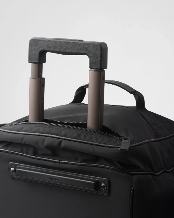 Luggage And Carry On | Luggage And Carry On*Prada Re-Nylon and Saffiano leather trolley Black