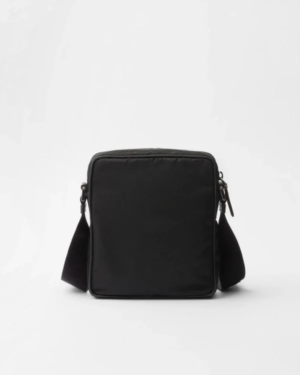 Messenger Bags*Prada Re-Nylon and Saffiano shoulder bag Black