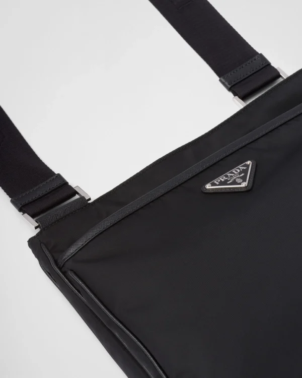 Messenger Bags | Shoulder Bags*Prada Re-Nylon and Saffiano shoulder bag Black