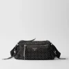 Mini Bags | Mini Bags*Prada Re-Nylon bag with studs Black