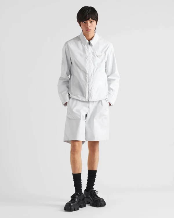 Trousers And Bermudas*Prada Re-Nylon Bermudas White