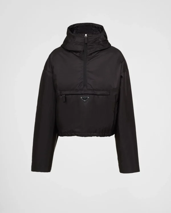 Outerwear*Prada Re-Nylon blouson jacket Black