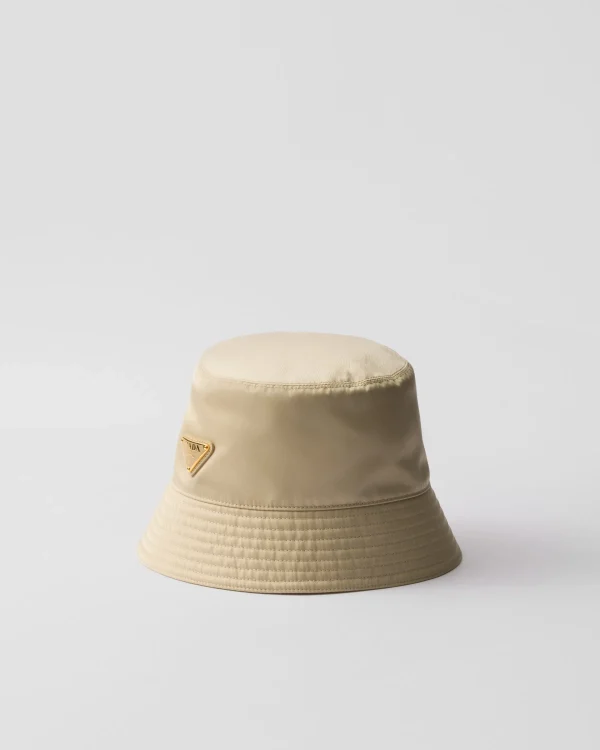 Hats And Gloves*Prada Re-Nylon bucket hat Desert