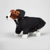 Pet Accessories*Prada Re-Nylon dog raincoat with hood Black