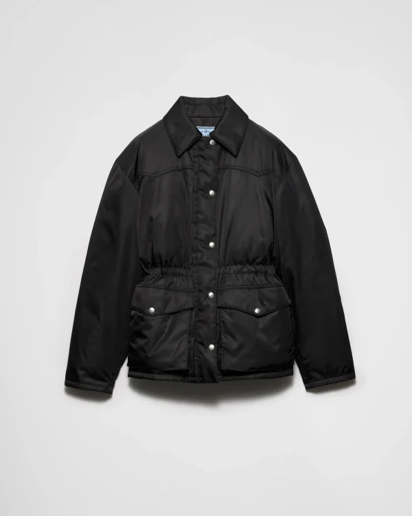 Outerwear*Prada Re-Nylon down jacket Black