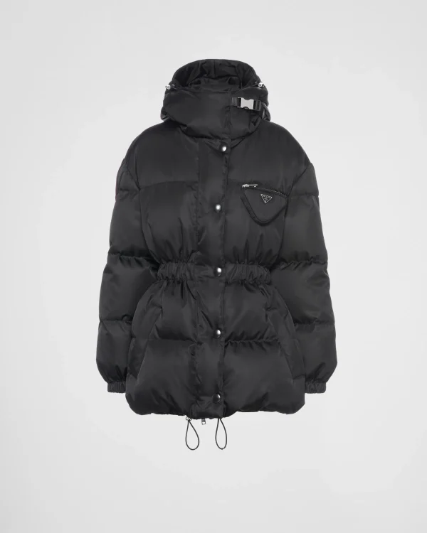 Outerwear*Prada Re-Nylon down jacket Black