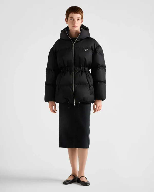 Outerwear*Prada Re-Nylon down jacket Black