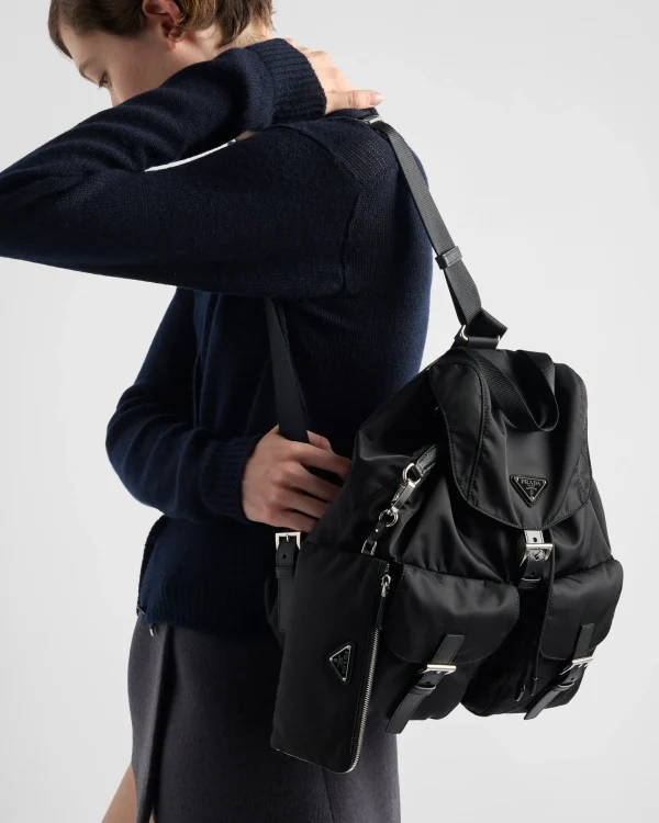 Briefcases | Briefcases*Prada Re-Nylon medium backpack with pouch Black