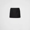 Skirts*Prada Re-Nylon miniskirt Black