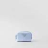 Pouches*Prada Re-Nylon necessaire Lightblue