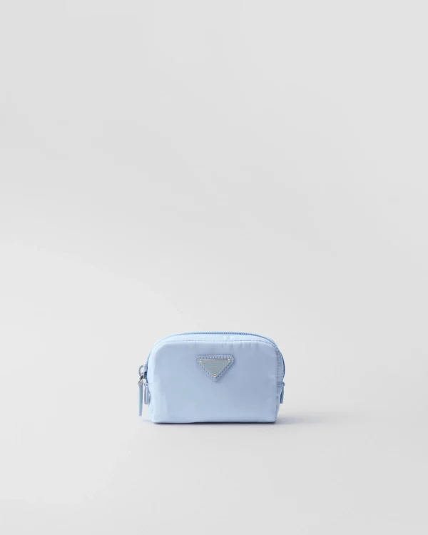 Pouches*Prada Re-Nylon necessaire Lightblue