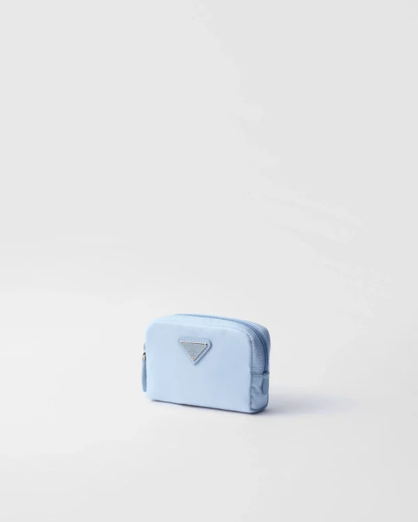 Pouches*Prada Re-Nylon necessaire Lightblue