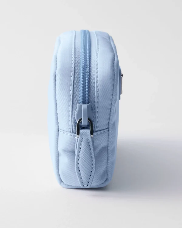 Pouches*Prada Re-Nylon necessaire Lightblue