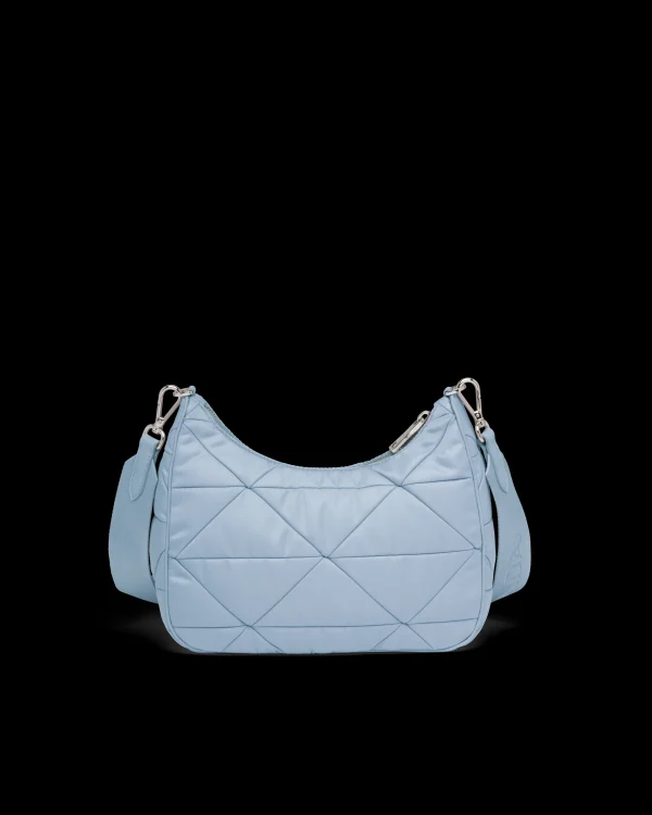 Shoulder Bags | Shoulder Bags*Prada Re-Nylon padded hobo bag Lightblue