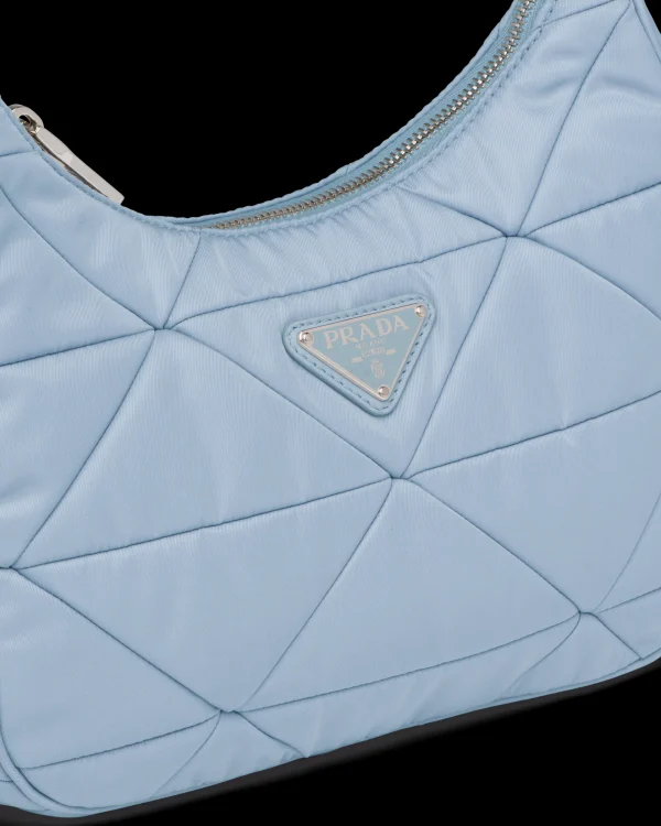 Shoulder Bags | Shoulder Bags*Prada Re-Nylon padded hobo bag Lightblue