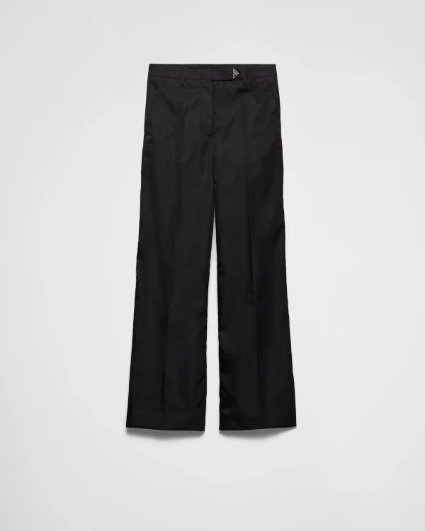 Trousers And Shorts*Prada Re-Nylon pants Black