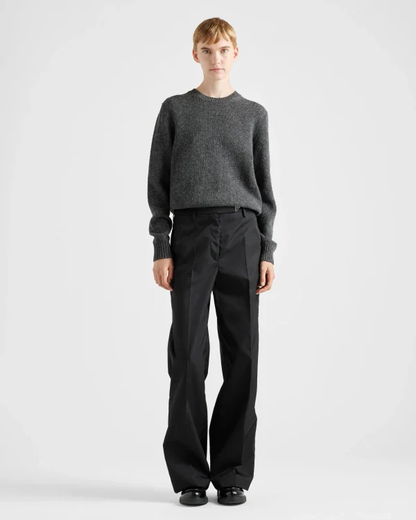 Trousers And Shorts*Prada Re-Nylon pants Black