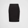 Skirts*Prada Re-Nylon pencil skirt Black