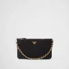 Mini Bags | Mini Bags*Prada Re-Nylon pouch Black