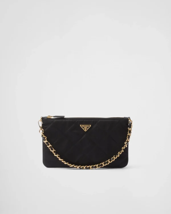 Mini Bags | Mini Bags*Prada Re-Nylon pouch Black