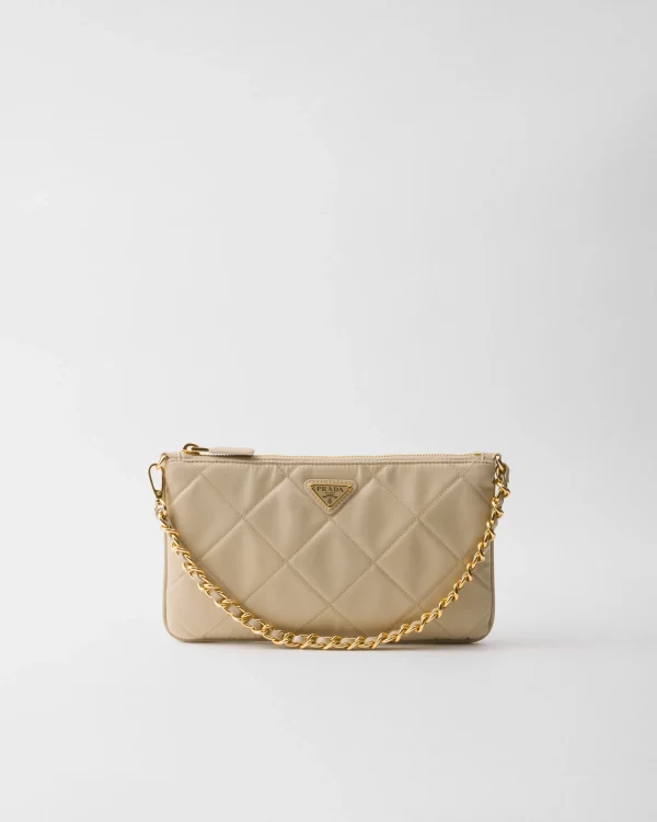 Mini Bags | Mini Bags*Prada Re-Nylon pouch Desertbeige