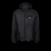 Outerwear*Prada Re-Nylon puffer jacket Black