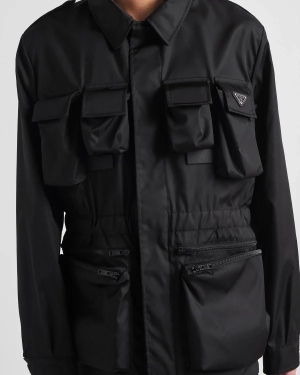 Outerwear*Prada Re-Nylon safari jacket Black