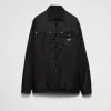 Shirts*Prada Re-Nylon shirt Black