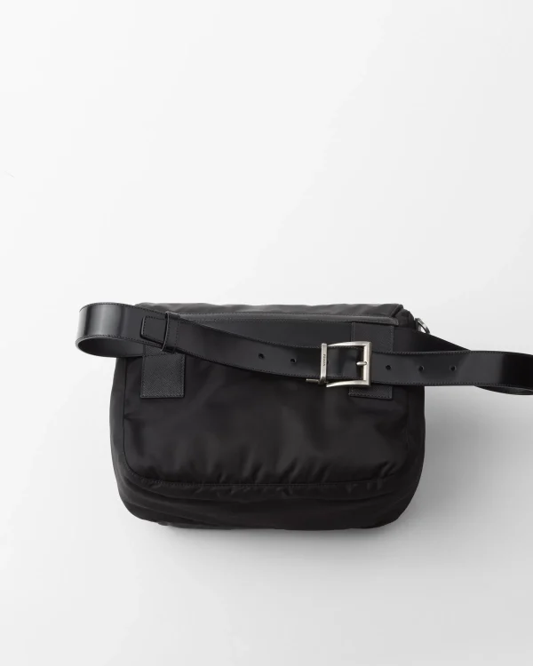 Messenger Bags*Prada Re-Nylon shoulder bag Black