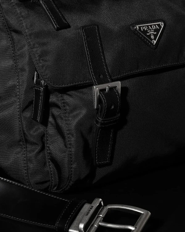 Messenger Bags*Prada Re-Nylon shoulder bag Black