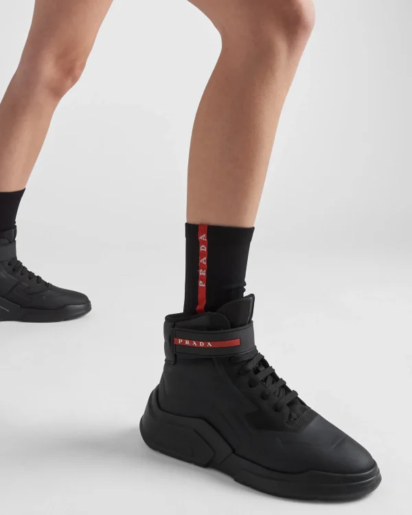 Women's Collection*Prada Re-Nylon socks Black