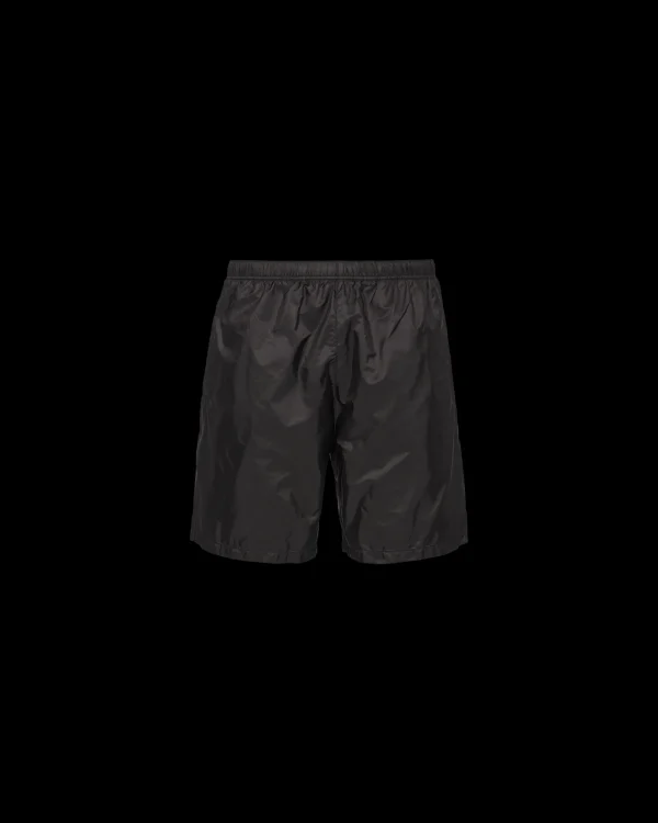 Swimwear*Prada Re-Nylon swim trunks Black