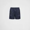 Swimwear*Prada Re-Nylon swim trunks Blue