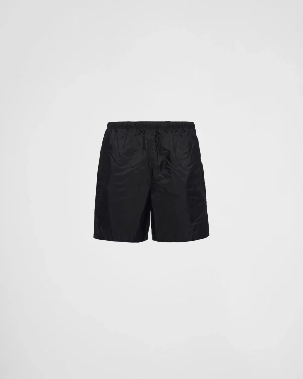 Swimwear*Prada Re-Nylon swim trunks Black