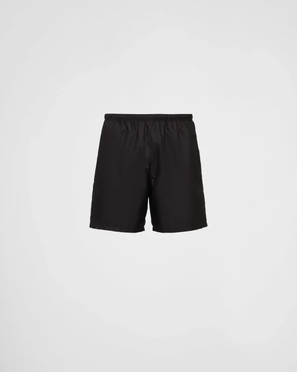 Swimwear*Prada Re-Nylon swim trunks Black