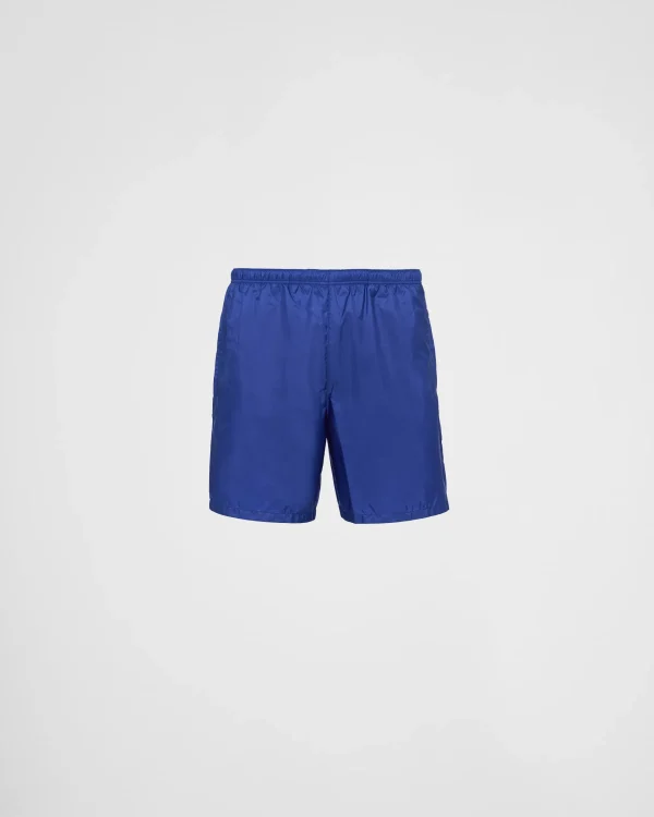 Swimwear*Prada Re-Nylon swim trunks Inkblue