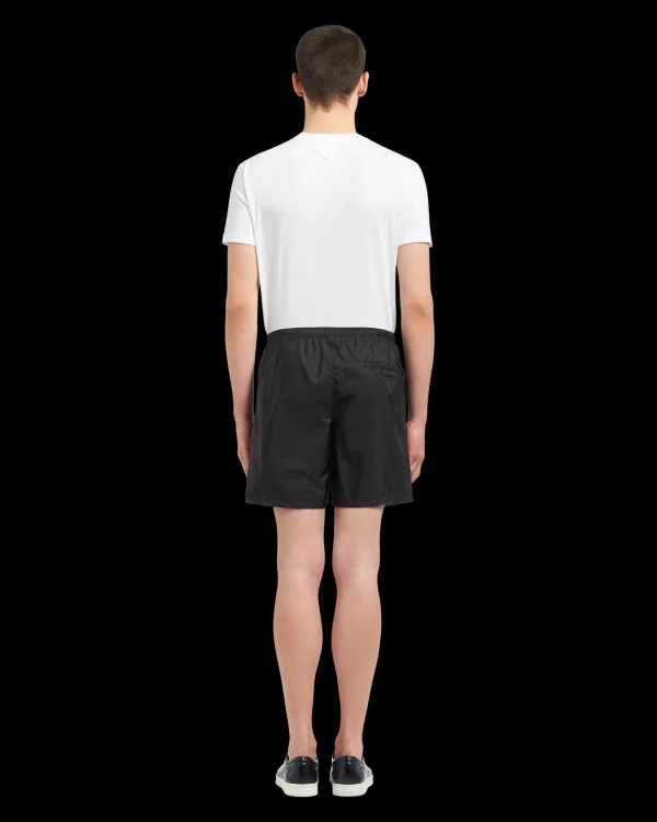 Swimwear*Prada Re-Nylon swim trunks Black