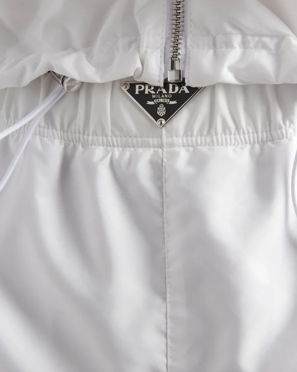 Swimwear*Prada Re-Nylon swim trunks White