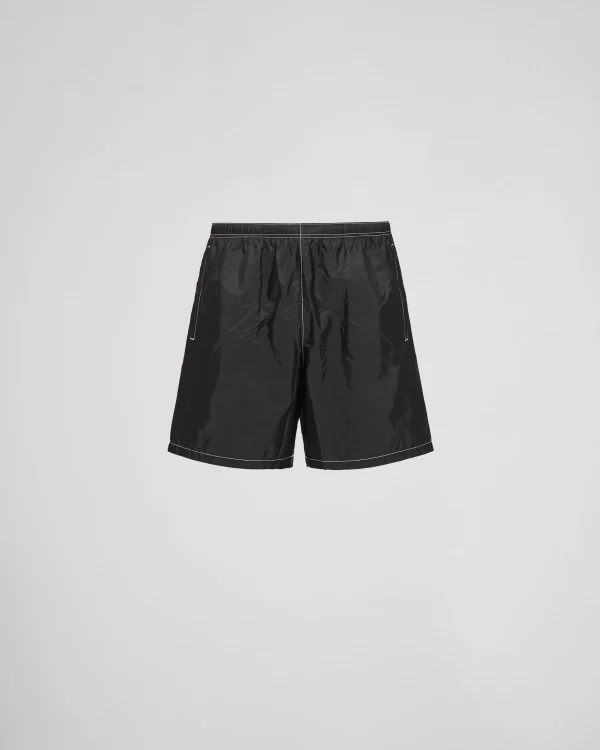 Swimwear*Prada Re-Nylon swimsuit Black