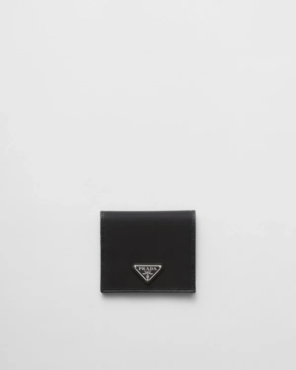 Small Wallets*Prada Re-Nylon wallet Black