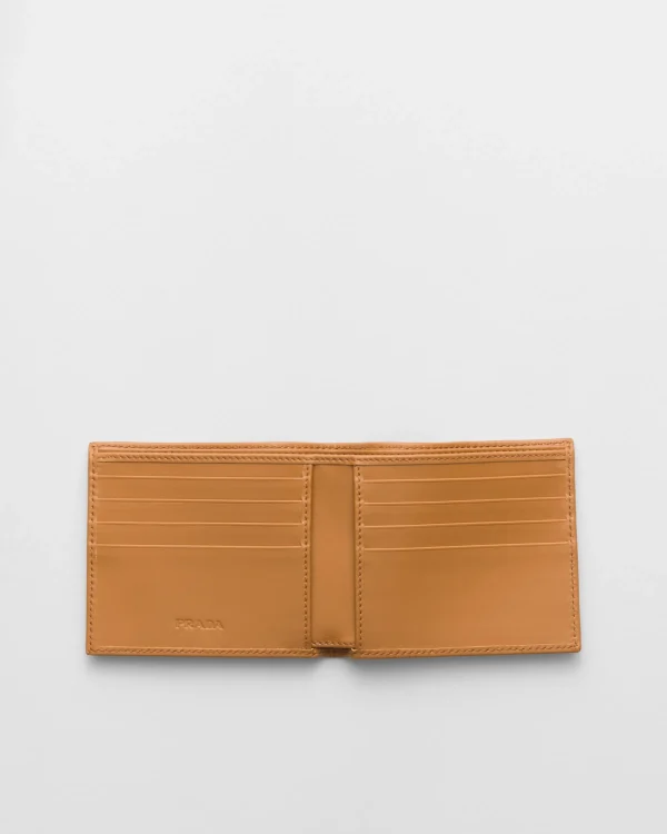 Small Wallets*Prada Re-Nylon wallet Military/caramel