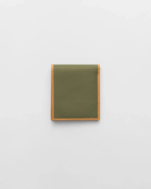 Small Wallets*Prada Re-Nylon wallet Military/caramel