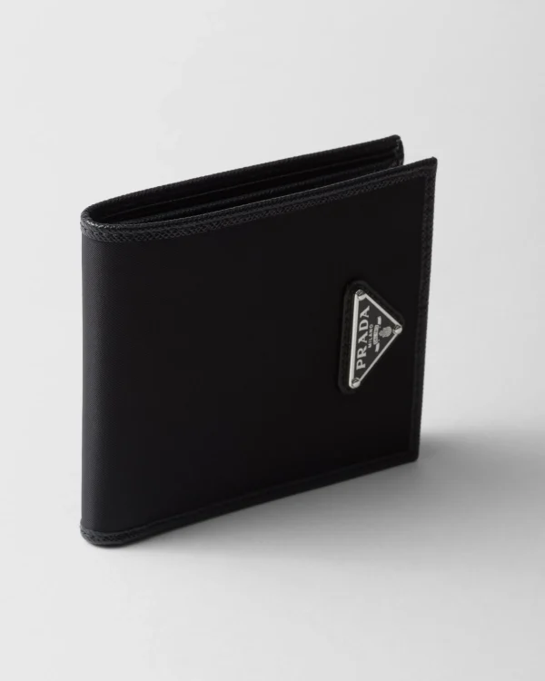 Small Wallets*Prada Re-Nylon wallet Black