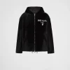 Leather Clothing*Prada Reversible shearling jacket Black/black