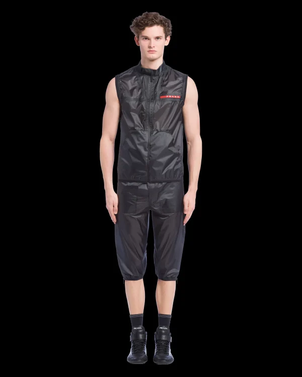 Men's Collection*Prada Ripstop vest Black