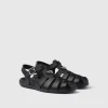 Sandals*Prada Rubber fisherman sandals Black