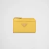 Bag Charms And Keychains | High-tech Accessories*Prada Saffiano keychain Sunnyyellow