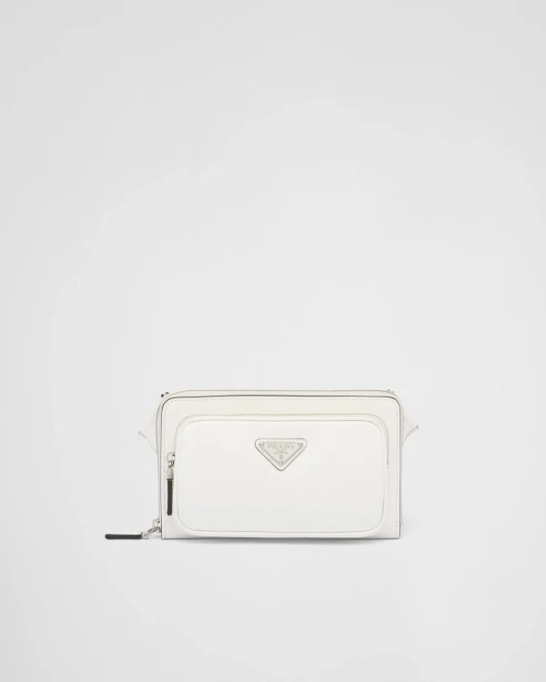 Backpacks And Belt Bags | Messenger Bags*Prada Saffiano leather belt bag White